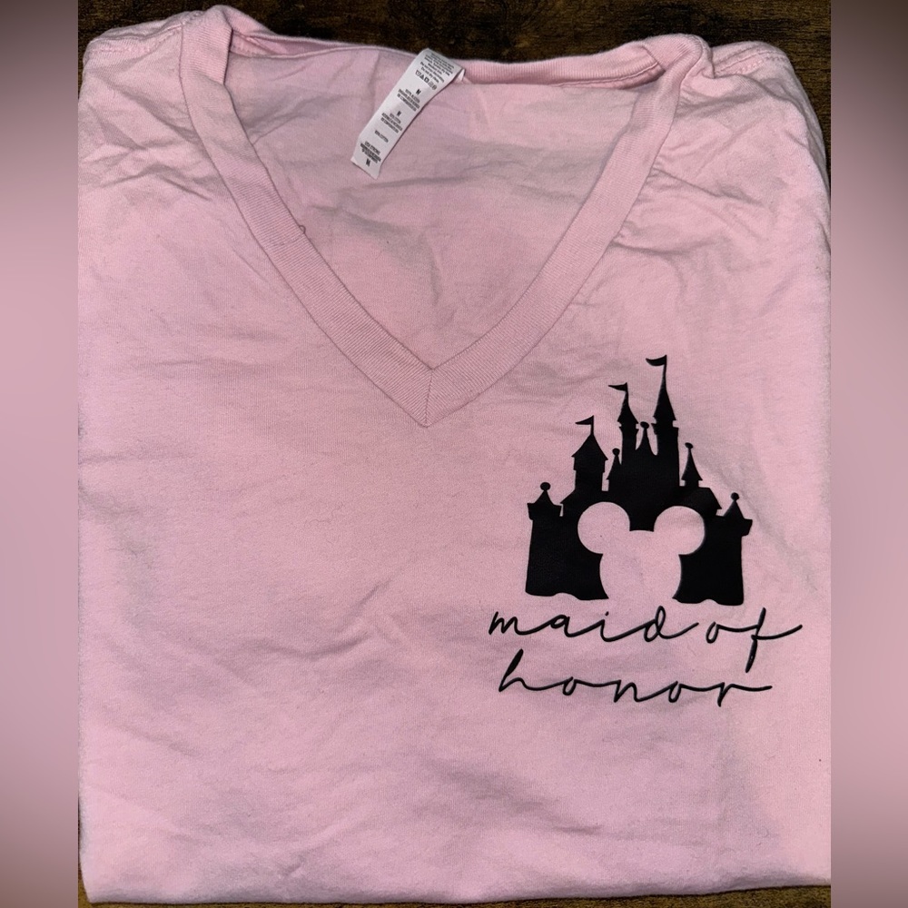 Custom Maid of Honor Disney T-shirt
